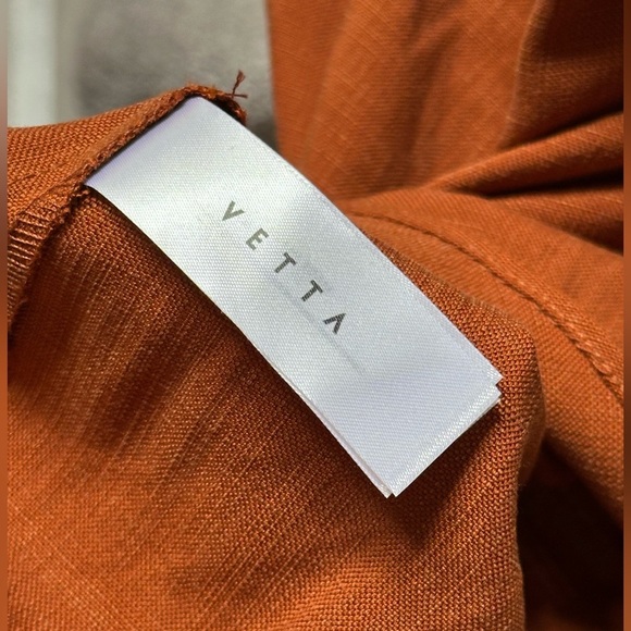 NEW VETTA Capsule The House Dress Haven in Terracotta Sustainable Boho Women’s S - Picture 13 of 15